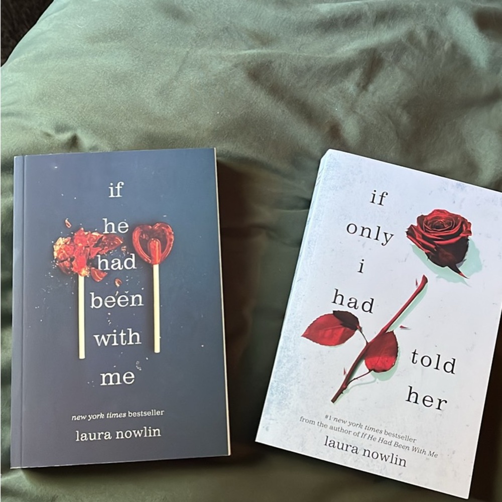 Laura Nowlin Book Set - If He Had Been With Me & If Only I Had Told Her
